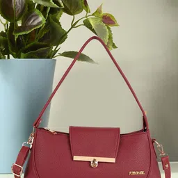 FOMMIL Textured Crossbody Sling Bag-8