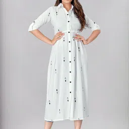 Moda Rapido Women Printed Flared Sleeves Thread Work Kurta-picture-33