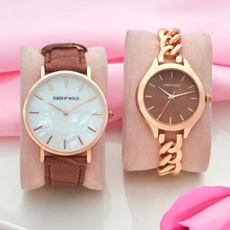 JOKER & WITCH Ryan & Blake Analogue Couple Watches-image-15