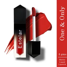 Estelar Long Lasting Waterproof Liquid Matte Lipstick - 4 g - One & Only-32