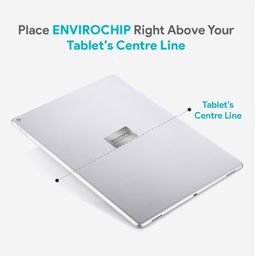 Envirochip Clinically Tested Radiation Protection Chip for Tablet - Silver image 5