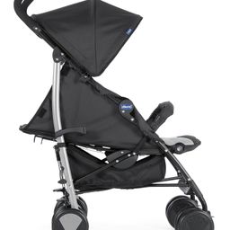 Chicco Echo Stroller with Canopy & Bumper Bar - Black Grey image 5