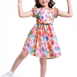 Hola Bonita Print Fit & Flare Dress-image-25