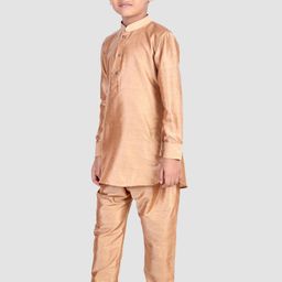 Pehanaava Boys Regular Thread Work Kurta with Pyjamas image 2