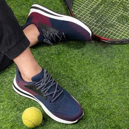 ESMEE Men Mesh Running Non-Marking Shoes-16