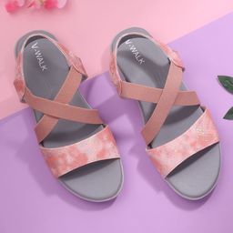 V-WALK Women Printed Open Toe Flats-image-21