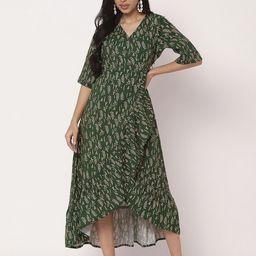 Moomaya Tropical Print Maxi Dress-picture-10