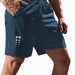 3Colors Men Low-Rise Running Sports Shorts-image-41