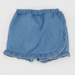 DeFacto Girls Cotton Regular Fit Denim Shorts-image-19
