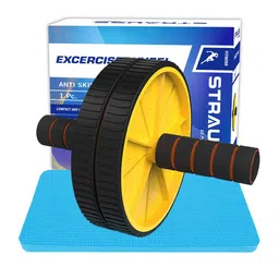 STRAUSS Double Wheel Exercise Roller-56
