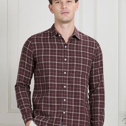 VALEN CLUB Men Premium Checked Casual Shirt-image-42