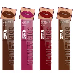 Ramp Walk Velvet Kiss Set Of 4 Matte Liquid Lipstick- 3.5 ml Each - Shade- 7 - 8 - 9 - 11-46
