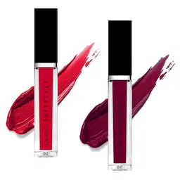 ME-ON Set Of 2 Superlast Waterproof Matte Liquid Lip Gloss 6ml Each - Shade 02 & 07 image 1