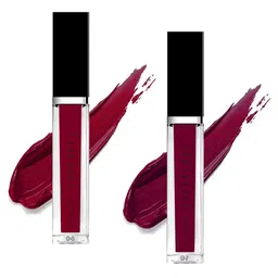 ME-ON Superlast Set Of 2 Matte Liquid Lipstick - Shade 06-07 6ml image 1