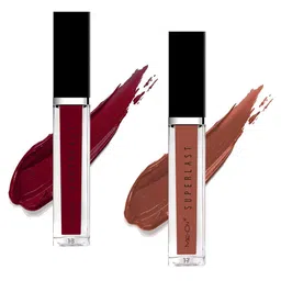 ME-ON Superlast Set Of 2 Matte Liquid Lipstick - Shade 13-17 image 1