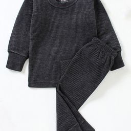 The Boo Boo Club Kids Black Cotton Thermal Set-27