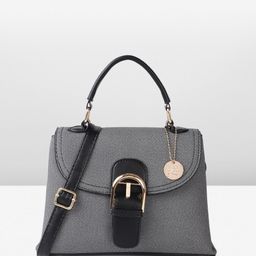 all about you Textured Structured Satchel image 3