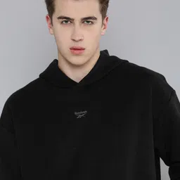 Reebok Men Printed Hooded Sweatshirt-26