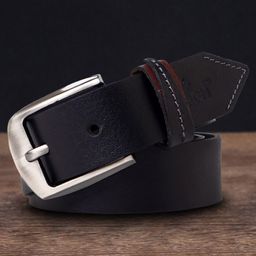 WROGN Men Textured Leather Slim Belt-image-47