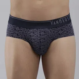 Van Heusen Men SPP-16 Print 4 Way Stretch Body Defining Fit Briefs IHIOBR1SP1630008-image-4
