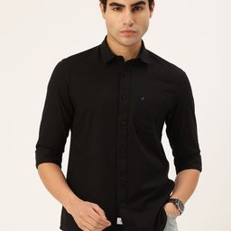 Integriti Pure Cotton Slim Fit Casual Shirt-image-82