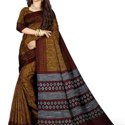 TITHI SAREES Printed Sambalpuri Saree-picture-28