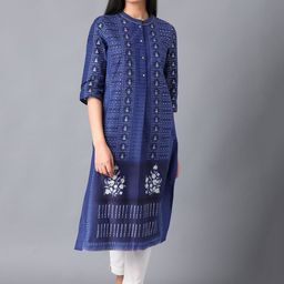 W Straight Cotton Kurta-picture-25