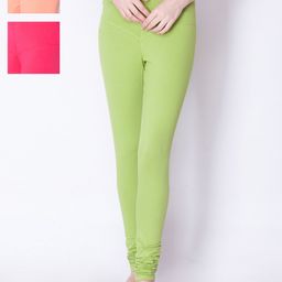 Dollar Missy Pack of 3 Churidar Leggings-image-68