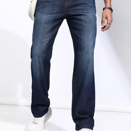 HIGHLANDER Men Mid-Rise Straight Fit Light Fade Jeans-picture-46