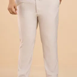 Big Hello - The Plus Life Men   Mid Rise Formal Trousers-image-6