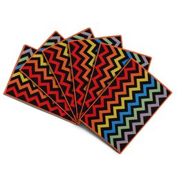 SEJ by Nisha Gupta Multicoloured Set of 6 Printed Table Placemats image 2