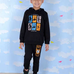 The Mom Store Kids Graphic Printed Jogger Set-image-39