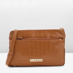 Caprese Textured Sling Bag-11