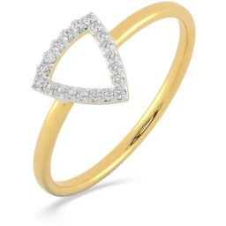 Malabar Gold and Diamonds 18k Rose Diamond Ring for Women-picture-45
