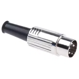 RS PRO 4 Pole Din Plug 1 A 100 V AC Male Cable Mount, 491134-image-35