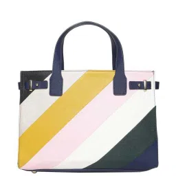 KLEIO Multicolor Color Block Medium Handbag image 3