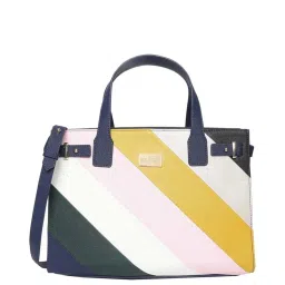 KLEIO Multicolor Color Block Medium Handbag image 1