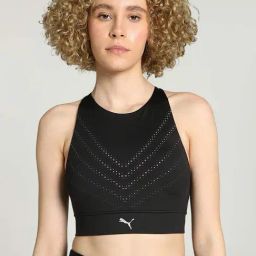 Puma Black Printed Sports Bra-picture-32
