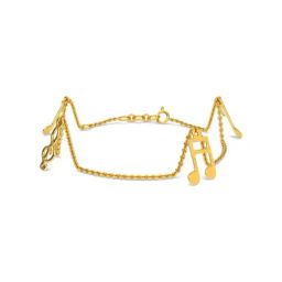 Kisna Diamond & Gold Jewellery 14k Greta Pure Gold Bracelet for Women-picture-10