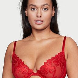 Victoria's Secret Floral Bra Half Coverage Underwired-image-76
