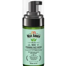Man Arden Anti-Acne Neem Foaming Face Wash - 120 ml-3