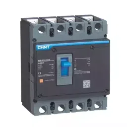 Chint 220-240 V 4 Pole NXMS Adjustable Electronic Type MCCB 63 A, 264750-9