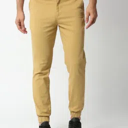 Thomas Scott Khaki Regular Fit Trackpants-image-80