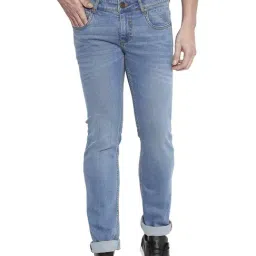Basics Blue Skinny Fit Jeans-image-39