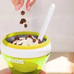 Zoku Green Stainless Steel Ice Cream Maker (0.15 L)-image-1