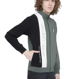 Octave Multi Regular Fit Colour Block Sweatshirts image 4