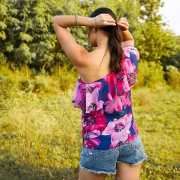 mabish by sonal jain Mabish Multicolored Printed Top image 2