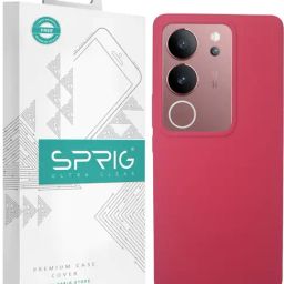 Sprig Back Cover for VIVO V29 PRO (Red)-image-0