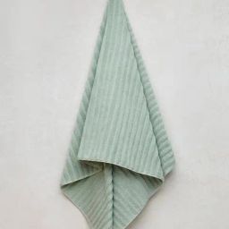 Westside Home Light Sage Self-Striped Luxe Bath Towel-image-11