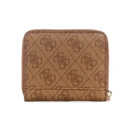Guess Monogram Laurel Small Zip Around Wallet-30